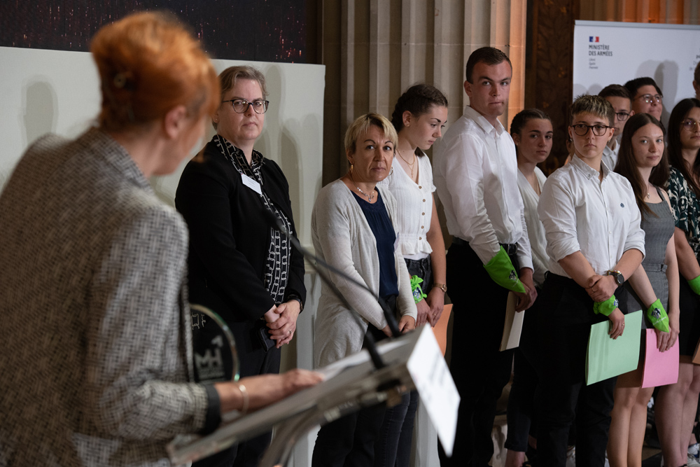 Cérémonie héritier de mémoire